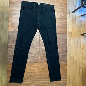 The Scissors Slim Tapered - Black Raw 10.5oz Selvedge size 32